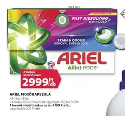 Rossmann Ariel mosókapszula ajánlat