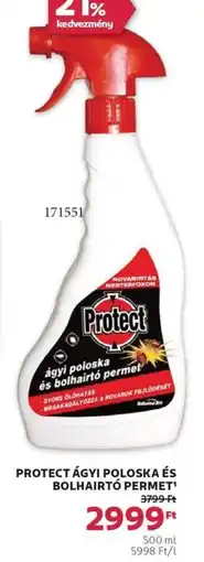 Rossmann Protect ágyi poloska és bolhairtó permet ajánlat