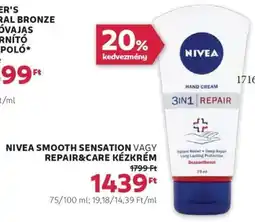 Rossmann Nivea smooth sensation vagy repair&care kézkrém ajánlat