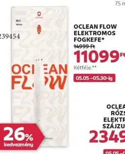 Rossmann Ocean flow elektromos fogkefe ajánlat