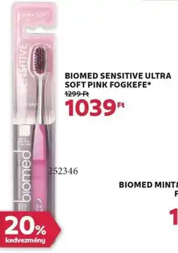 Rossmann Biomed sensitive ultra soft pink fogkefe ajánlat