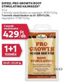 Rossmann Difeel pro growth root stimulating hajmaszk ajánlat