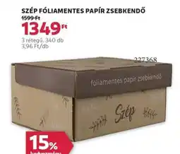 Rossmann Szép fóliamentes papír zsebkendő ajánlat