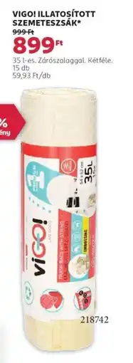 Rossmann Vigo! illatosított szemeteszsák ajánlat