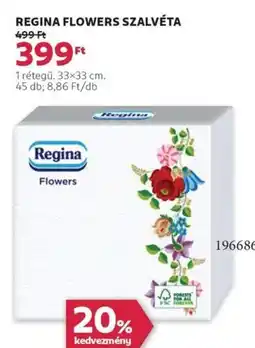 Rossmann Regina flowers szalvéta ajánlat