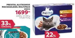 Rossmann Prevital alutasakos macskaeledel multipack ajánlat