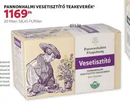 Rossmann Pannonhalmi vesetisztító teakeverék ajánlat
