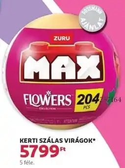 Rossmann Kerti szálas virágok ajánlat