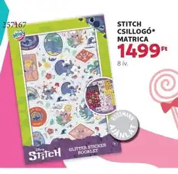 Rossmann Stitch csillogó matrica ajánlat