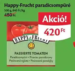 EcoFamily Happy-frucht paradicsompüré ajánlat
