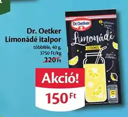 EcoFamily Dr.Oetker Limonádé italpor ajánlat