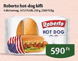 EcoFamily Roberto hot-dog kifli ajánlat