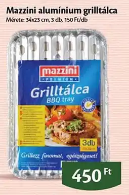 EcoFamily Mazzini alumínium grilltálca ajánlat