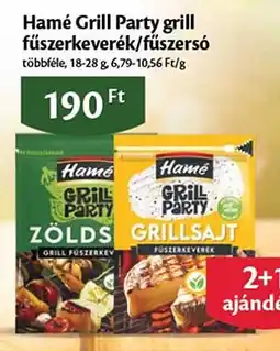 EcoFamily Hamé Grill Party grill fűszerkeverék/fűszersó ajánlat