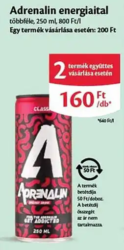 EcoFamily Adrenalin energiaital ajánlat