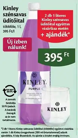 EcoFamily Kinley szénsavas üdítőital ajánlat