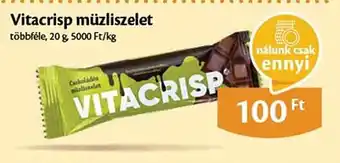 EcoFamily Vitacrisp müzliszelet ajánlat