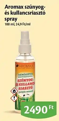 EcoFamily Aromax szúnyog- és kullancsriasztó spray ajánlat