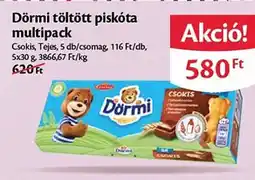 EcoFamily Dörmi töltött piskóta multipack ajánlat