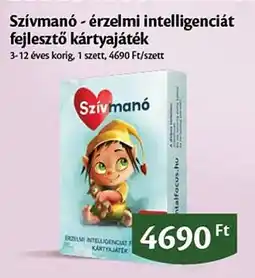 EcoFamily Szívmanó- érzelmi intelligenciát fejlesztő kártyajáték ajánlat