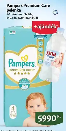 EcoFamily Pampers Premium Care pelenka ajánlat