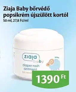 EcoFamily Ziaja Baby bőrvédő popsikrém újszülött kortól ajánlat