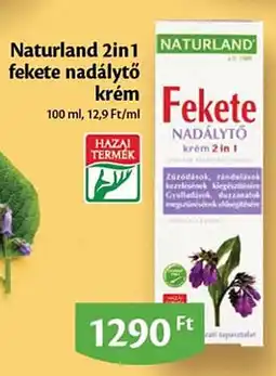 EcoFamily Naturland 2in1 fekete nadálytő krém ajánlat