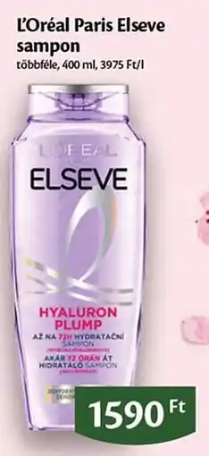 EcoFamily L'Oréal Paris Elseve sampon ajánlat
