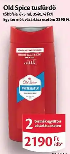 EcoFamily Old Spice tusfürdő ajánlat