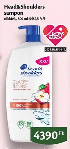 EcoFamily Head&Shoulders sampon ajánlat