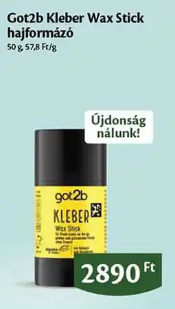 EcoFamily Got2b Kleber Wax Stick hajformázó ajánlat