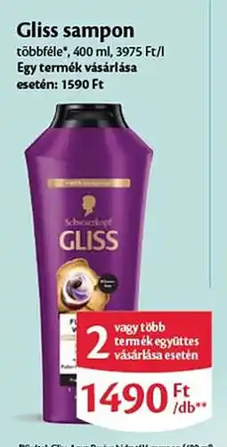 EcoFamily Gliss sampon ajánlat