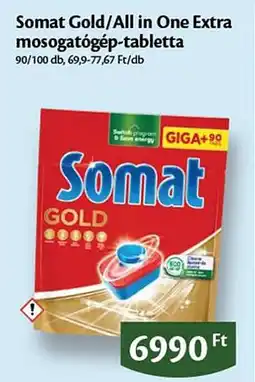 EcoFamily Somat Gold/All in One Extra mosogatógép-tabletta ajánlat