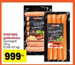 Spar SPAR BBQ grillkolbász ajánlat
