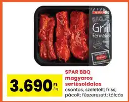 Spar SPAR BBQ magyaros sertésoldalas ajánlat