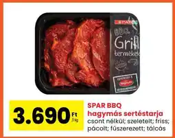 Spar SPAR BBQ hagymás sertéstarja ajánlat