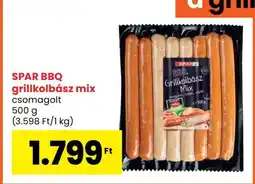 Spar SPAR BBQ grillkolbász mix ajánlat