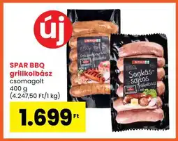 Spar SPAR BBQ grillkolbász ajánlat