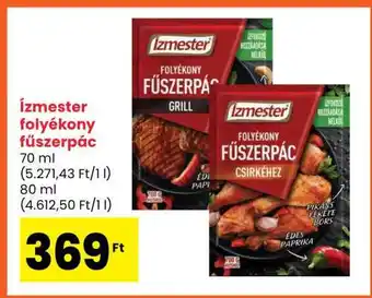 Spar Ízmester folyékony fűszerpác ajánlat