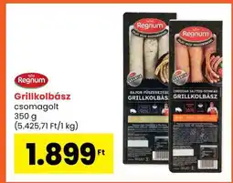 Spar Regnum Grillkolbász ajánlat