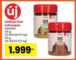 Spar Kotányi Rub szárazpác ajánlat