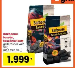 Spar Barbecue faszén, faszénbrikett ajánlat