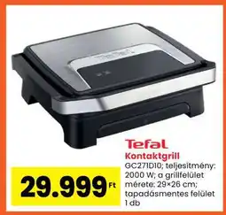 Spar Tefal Kontaktgrill ajánlat