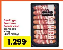 Spar Gierlinger Premium Berner virsli ajánlat