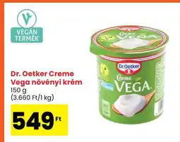 Spar Dr. Oetker Creme Vega növényi krém ajánlat