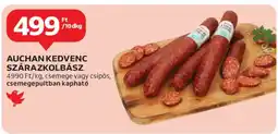 Auchan Auchan Kedvenc Szárazkolbász ajánlat