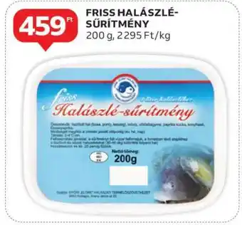 Auchan FRISS HALÁSZLÉ-SŰRÍTMÉNY ajánlat