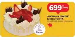 Auchan AUCHAN KEDVENC EPRES TORTA ajánlat