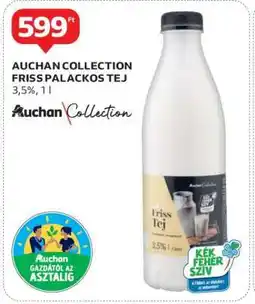 Auchan Auchan Collection Friss Palackos Tej ajánlat