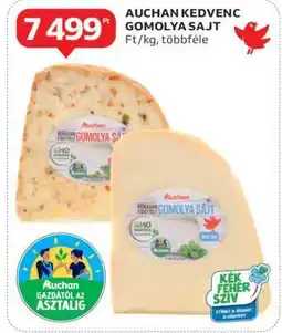 Auchan Auchan Kedvenc Gomolya Sajt ajánlat